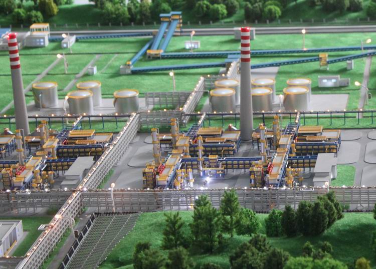 玉溪石化区模型