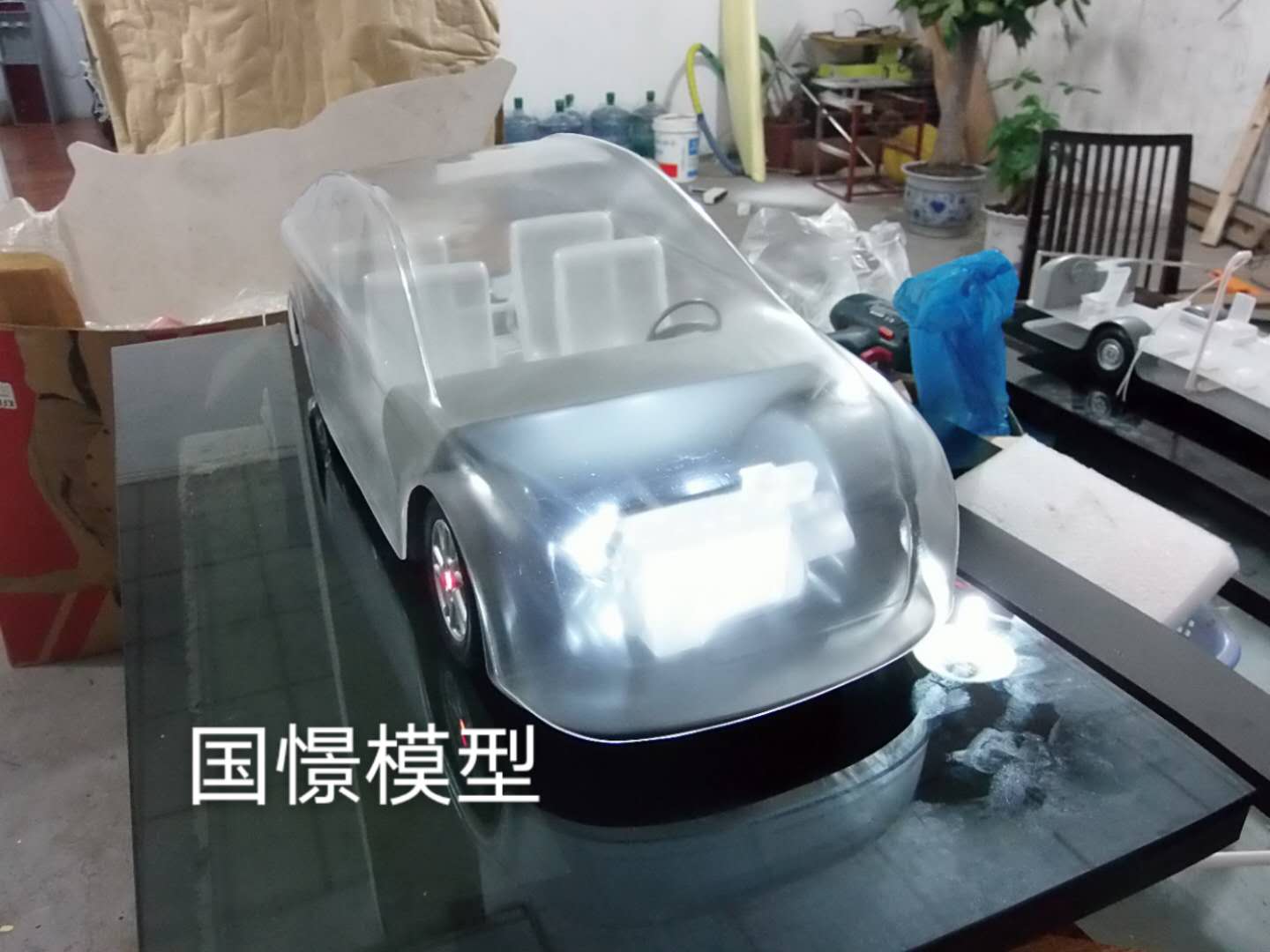 玉溪透明车模型