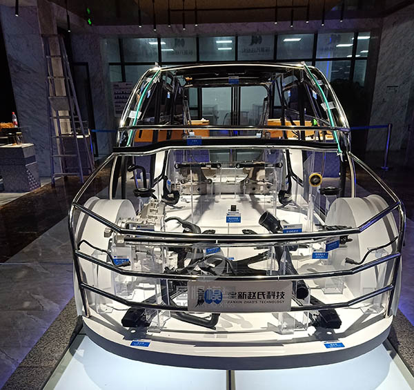 玉溪透明车模型