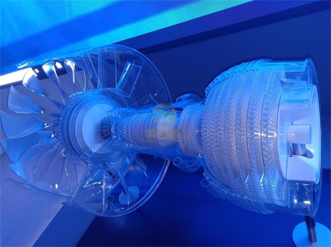 玉溪飞机发动机模型